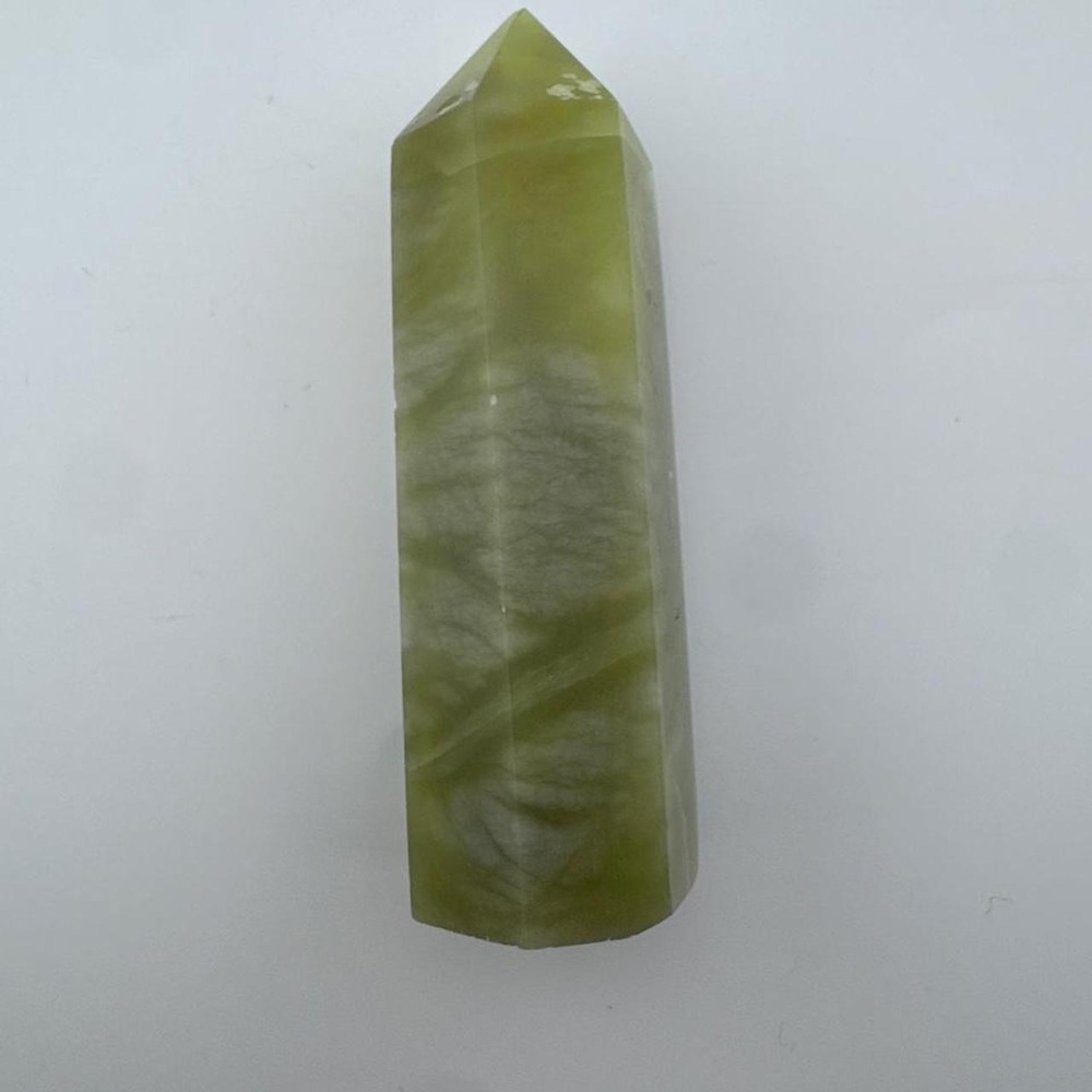 Green Jade Crystal Point